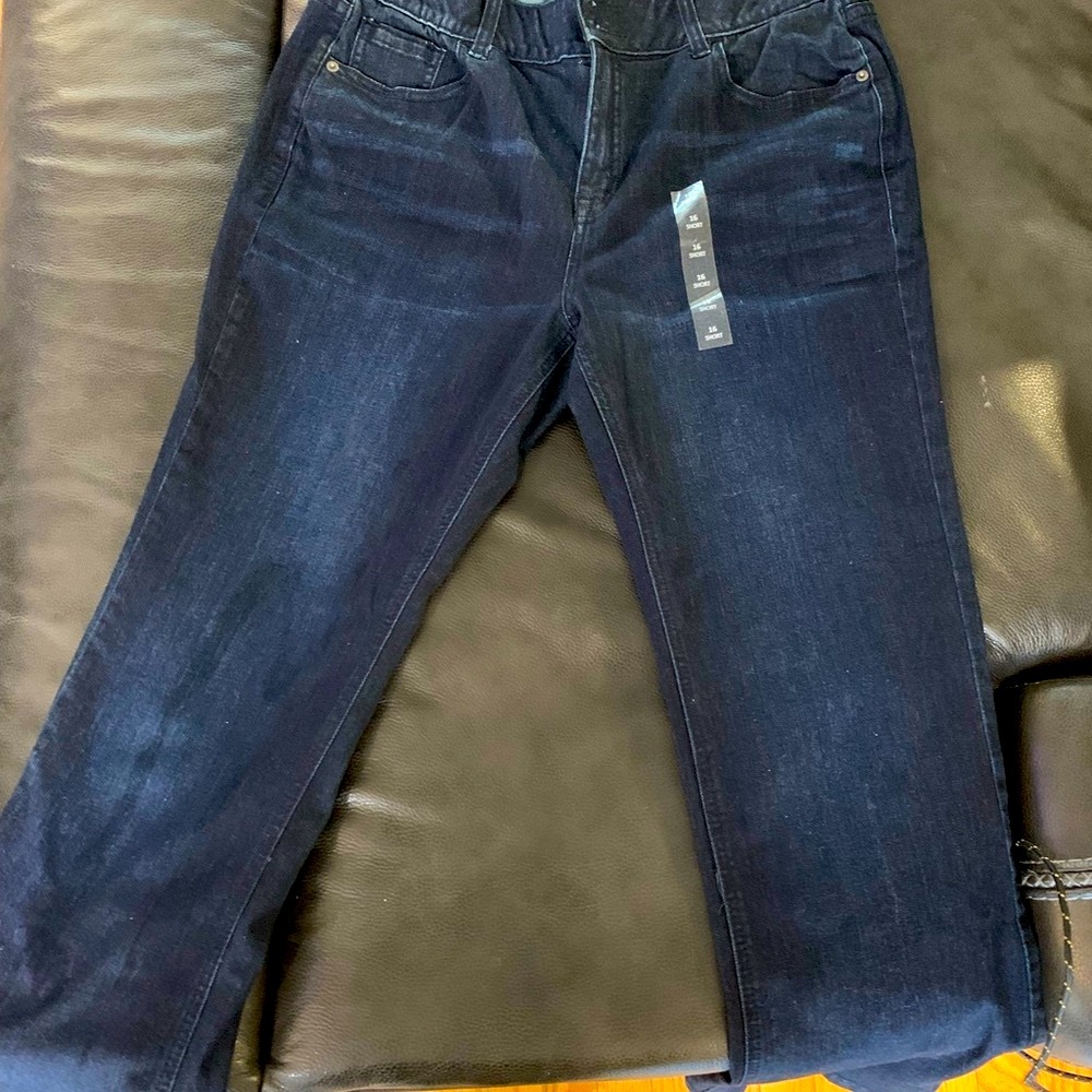 Dark Blue Denim Jeans